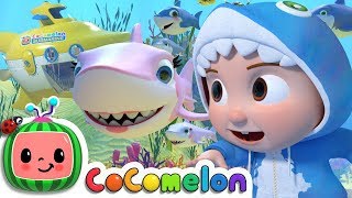 Baby Shark Submarine  CoComelon Nursery Rhymes amp Kids Songs [upl. by Dahs]