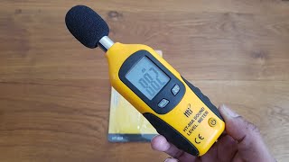 Digital Sound Level Meter Hands on Review and Test [upl. by Drucie859]