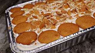 Quick and Easy Banana Pudding Homemade Banana Pudding [upl. by Nwahs]