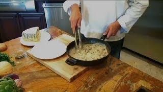 Veal Scallopini With Gorgonzola  Italian Cooking [upl. by Latta]