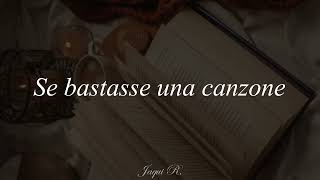 Se bastasse una canzone— Eros Ramazzotti Testo Lyrics [upl. by Yralih]