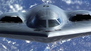 B2 Spirit Stealth Bomber in Action  Training [upl. by Jablon]