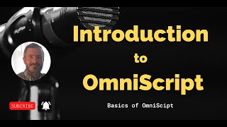 Introduction to OmniStudio Omniscript Basic EP  4 [upl. by Lavella]