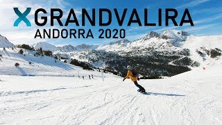 Grandvalira 2020  Andorra Snowboarding [upl. by Yorgerg461]