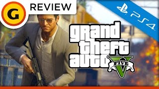 Grand Theft Auto V PS4  Review [upl. by Penhall341]