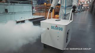 DEZIFOG system  fogging machines amp disinfectant solution covid19 [upl. by Kerwin604]