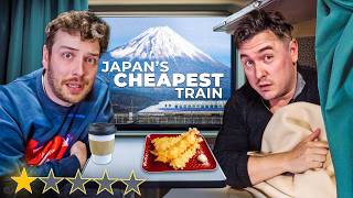 I Slept on Japans CHEAPEST Overnight Train 🇯🇵 FeatCDawgVA​ [upl. by Anora]