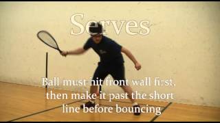 How To Play Racquetball The Basics [upl. by Akiner]