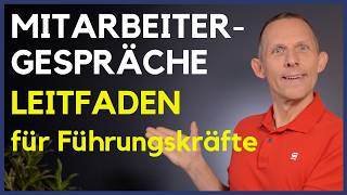 Mitarbeitergespräche richtig führen Tipps für Führungskräfte zur Vorbereitung amp Durchführung [upl. by Drais972]