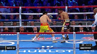 HBO Boxings Best 2017 Chocolatito vs Sor Rungvisai [upl. by Beitris687]