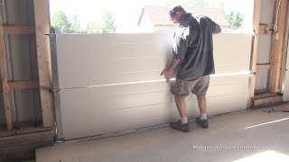 How To Install A Garage Door [upl. by Aimahc88]