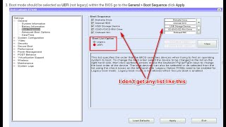 UEFI Boot Mode Secure Boot Mode Windows Booting Problems Dell Optiplex 9020 [upl. by Hsekar]