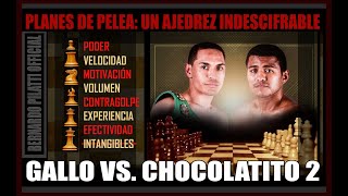 Chocolatito vs Gallo Estrada 2 ¿Cómo será el primer movimiento en el ajedrez de la pelea [upl. by Atinehc]