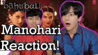 Korean Reaction to Bahubali amp Nora Fatehi  Manohari  Prabhas Nora Fatehi [upl. by Towny981]