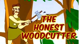 The Honest Woodcutter  Grandpa Stories  English Moral Stories For Kids [upl. by Htebaras]