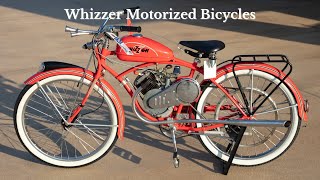 Pair of Whizzer Motorized Bicycles [upl. by Yenterb]