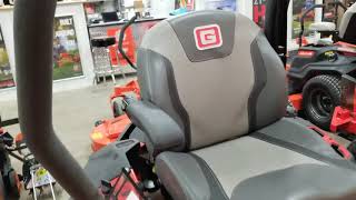 Gravely ZT HD  Z  ZX Suspension Seat Upgrade Option [upl. by Laddy]