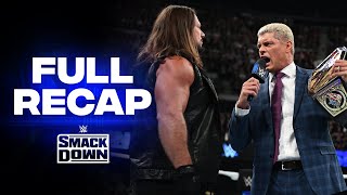 Full SmackDown highlights June 14 2024 [upl. by Naginarb]