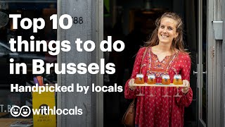 The BEST things to do in Brussels 🇧🇪🍻  Handpicked by the locals Brussels cityguide [upl. by Aisiram298]