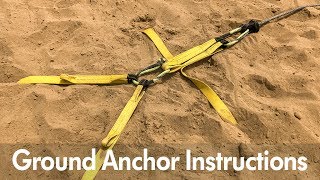 Deadman Instructions Ground Anchor [upl. by Enyehc355]