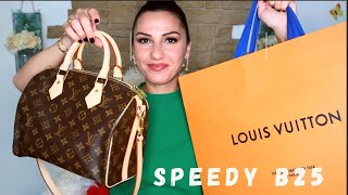 LOUIS VUITTON SPEEDY BANDOULIÈRE 25 [upl. by Jeremias87]