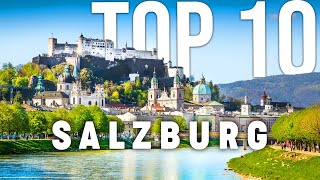 10 BEST Things To Do In Salzburg  Salzburg Travel Guide [upl. by Anileh622]