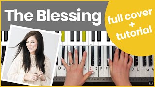 The Blessing  Elevation Worship amp Kari Jobe Piano Tutorial and Chords [upl. by Lithea840]