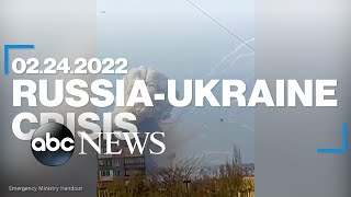 RussiaUkraine Crisis February 24 2022 [upl. by Alage]