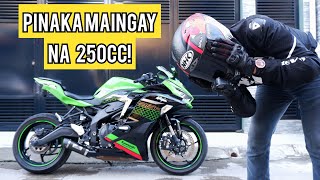 Kawasaki ZX25R  Full Review Sound Check First Ride Jao Moto [upl. by Oramlub]