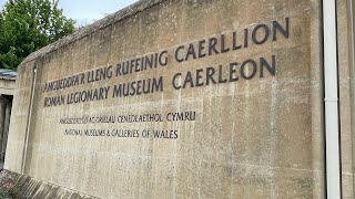 Caerleon Roman Fortress amp Baths  Including Caerleon Wood Sculptures [upl. by Saimerej]