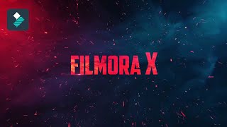 Cinematic Title Trailer Filmora X Filmora Tutorial Cinematic Intro Filmora X [upl. by Gar]