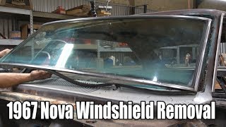 Windshield Removal Quick amp Easy  How To [upl. by Mairam]