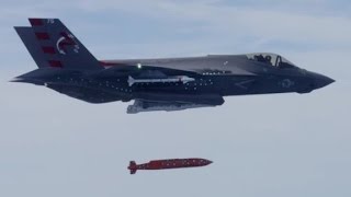 See F35 drop guided warhead [upl. by Lamraj]