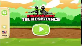 Stickman Army The Resistance All Levels with 3 Stars [upl. by Thia]