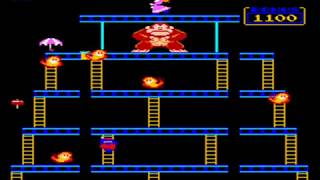 Donkey Kong Original Full Playthrough JP Arcade Version [upl. by Agnew]