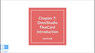 OmniStudio FlexCard Introduction 7  0to1Code [upl. by Blayze190]