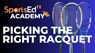 How to choose a tennis racquet [upl. by Rotce]