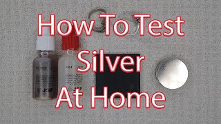 How To Test Silver At Home [upl. by Raknahs]