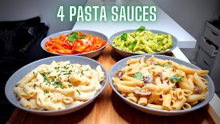 4 DELICIEUSES SAUCES POUR sublimer VOS PÂTES  FOOD IS LOVE [upl. by Aibsel953]