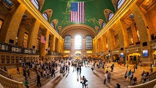 Walking Tour of Grand Central Terminal — New York City 【4K】🇺🇸 [upl. by Kristo]