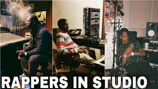 Rappers In Studio Part1 [upl. by Aisel]