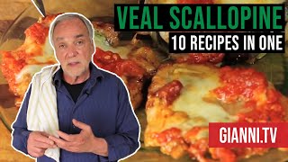 Veal Scallopine 10 recipes in 1 Italian Recipe  Giannis North Beach [upl. by Cullie]