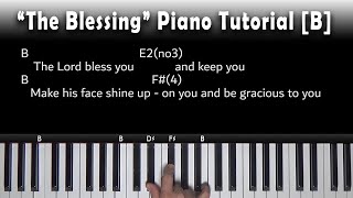 The Blessing  Piano Tutorial  Kari JobeCody Carnes  Elevation Worship B [upl. by Nabois201]