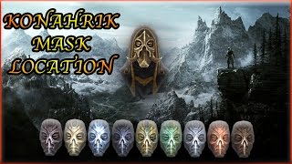 SKYRIM KONAHRIK DRAGON PRIEST MASK LOCATION [upl. by Anillehs]