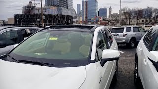 Rav4 panoramic sunroof Description and demonstration [upl. by Salomon740]