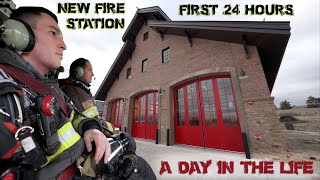 First 24 Hours in a New Fire Station  A Day in the Life [upl. by Uke118]