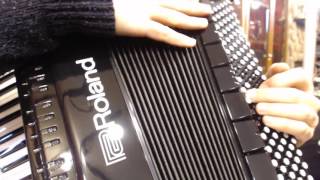 How to Play the Roland FR4X Digital Accordion  Lesson 1  Overview Getting Started Controls [upl. by Onifled]