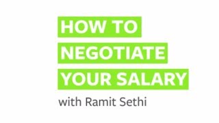 How to Negotiate Your Salary with Ramit Sethi [upl. by Nus]