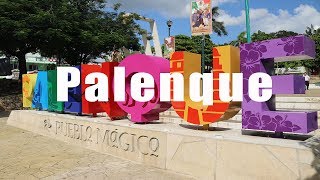 Palenque Pueblo Magico Chiapas Mexico  Canon 80D  Virtual Trip [upl. by Fronnia]