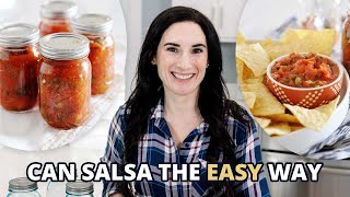 Learn How to Can Salsa the Easy Way [upl. by Amalburga]